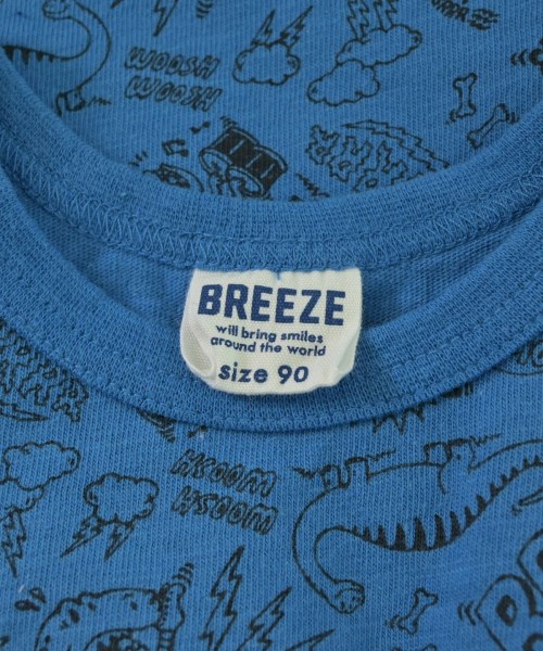 BREEZE（ブリーズ）Tシャツ・カットソー 青 サイズ:90(24M) キッズ/2200677726069