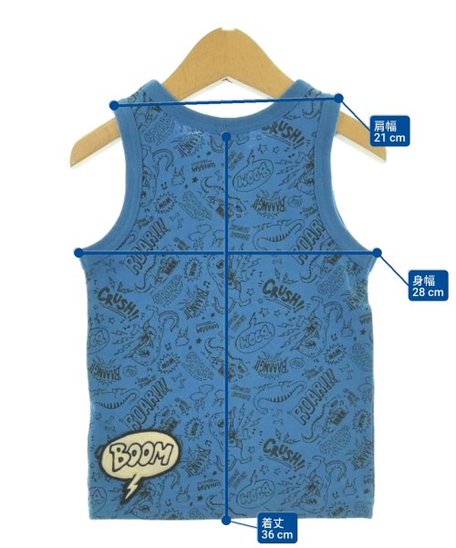 BREEZE（ブリーズ）Tシャツ・カットソー 青 サイズ:90(24M) キッズ/2200677726069