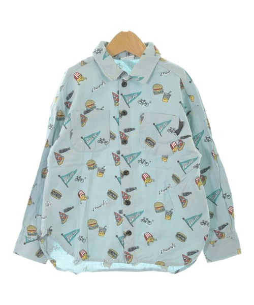 BREEZE(ブリーズ)シャツ 青 サイズ:130(9T-10T)/2200664288082