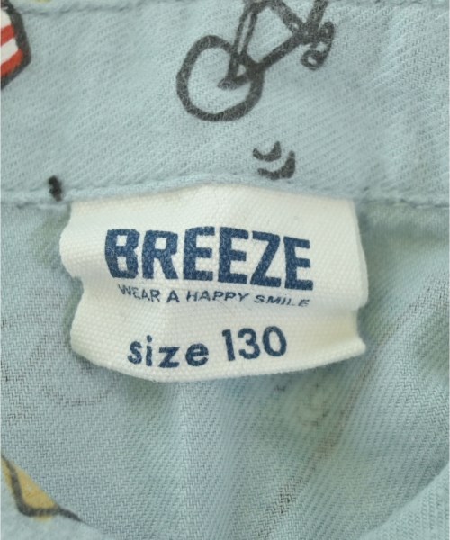 BREEZE（ブリーズ）シャツ 青 サイズ:130(9T-10T) キッズ/2200664288082