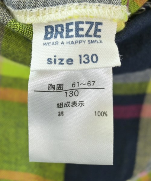 BREEZE（ブリーズ）シャツ 黄 サイズ:130(9T-10T) キッズ/2200664288167