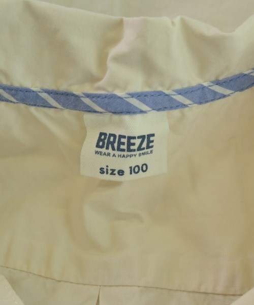 BREEZE（ブリーズ）シャツ 白 サイズ:100(3T-4T) キッズ/2200667222021