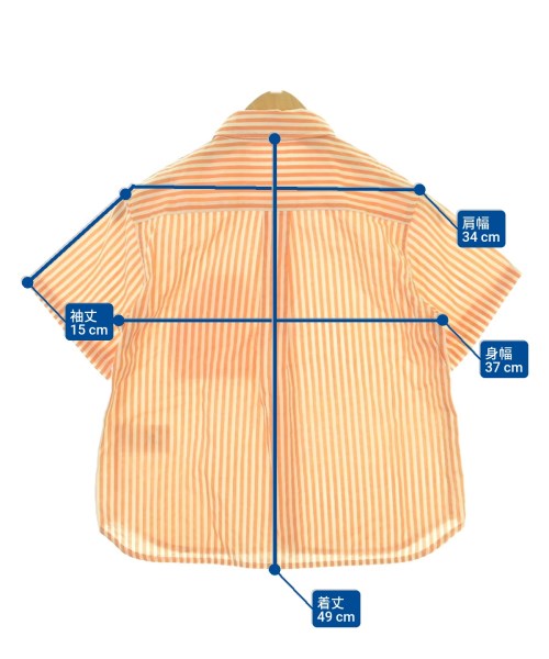 BREEZE（ブリーズ）シャツ オレンジ サイズ:110(5T-6T) キッズ/2200667222038