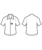 BREEZE（ブリーズ）シャツ オレンジ サイズ:110(5T-6T) キッズ/2200667222038