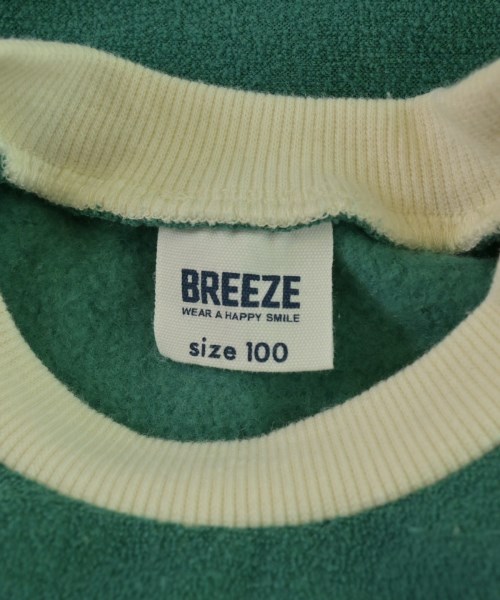 BREEZE（ブリーズ）スウェット 緑 サイズ:100(3T-4T) キッズ/2200684025032