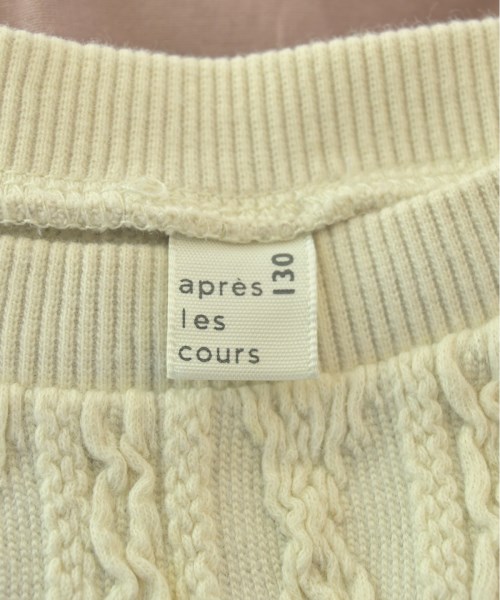 apres les cours（アプレレクール）ワンピース（その他） 白 サイズ:130(9T-10T) キッズ/2200506423282