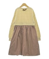 apres les cours（アプレレクール）ワンピース（その他） 白 サイズ:130(9T-10T) キッズ/2200506423282