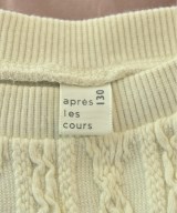 apres les cours（アプレレクール）ワンピース（その他） 白 サイズ:130(9T-10T) キッズ/2200506423282