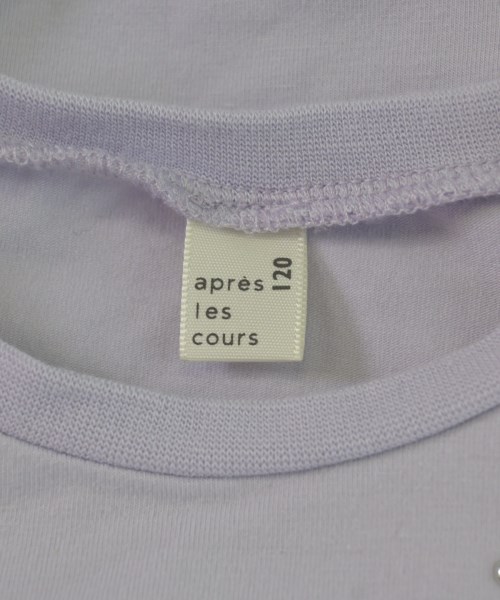 apres les cours（アプレレクール）Tシャツ・カットソー 紫 サイズ:120(7T-8T) キッズ/2200676739244