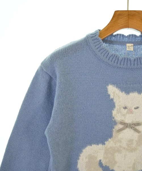 apres les cours（アプレレクール）ニット 青 サイズ:140cm キッズ/2200636540187