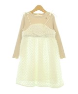 apres les cours（アプレレクール）ワンピース（その他） ベージュ サイズ:120(7T-8T) キッズ/2200715218099