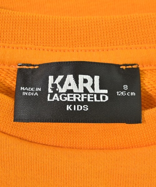 KARL LAGERFELD KIDS（カールラガフェルド　キッズ）スウェット オレンジ サイズ:126(9T-10T) キッズ/2200707813073