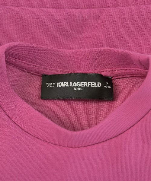 KARL LAGERFELD KIDS（カールラガフェルド　キッズ）Tシャツ・カットソー ピンク サイズ:108(5T-6T) キッズ/2200714592107