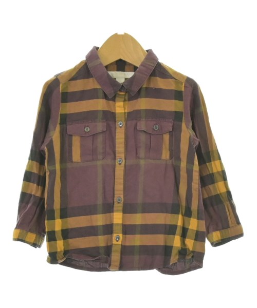 BURBERRY CHILDREN(バーバリーチルドレン)シャツ 紫 サイズ:92(24M)/2200680425010