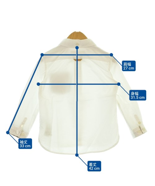 BURBERRY CHILDREN（バーバリーチルドレン）シャツ 白 サイズ:92(24M) キッズ/2200654844182