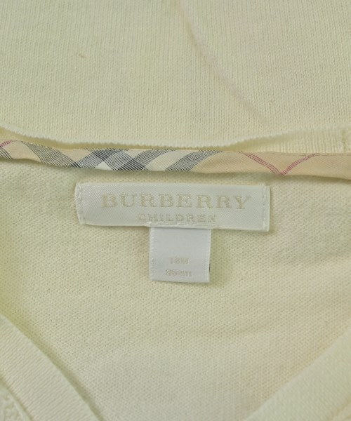 BURBERRY CHILDREN（バーバリーチルドレン）ニット 白 サイズ:80(12M) キッズ/2200640380076