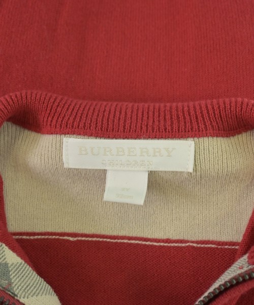 BURBERRY CHILDREN（バーバリーチルドレン）ニット 赤 サイズ:92(24M) キッズ/2200699799263