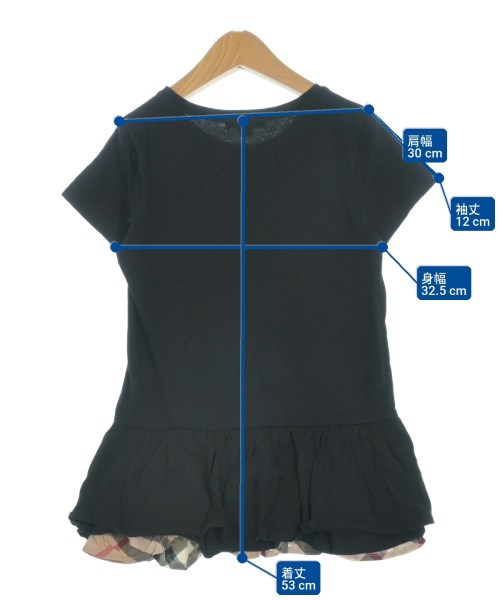 BURBERRY CHILDREN（バーバリーチルドレン）ワンピース（その他） 黒 サイズ:152(13T-14T) キッズ/2200716432012