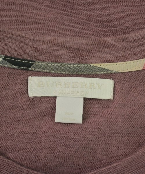 BURBERRY CHILDREN（バーバリーチルドレン）ニット 紫 サイズ:150(13T-14T) キッズ/2200723635024