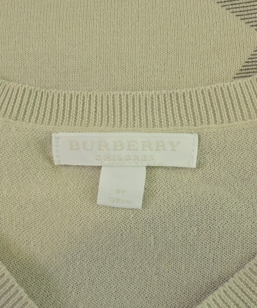 BURBERRY CHILDREN（バーバリーチルドレン）ニット ベージュ サイズ:120(7T-8T) キッズ/2200723635031
