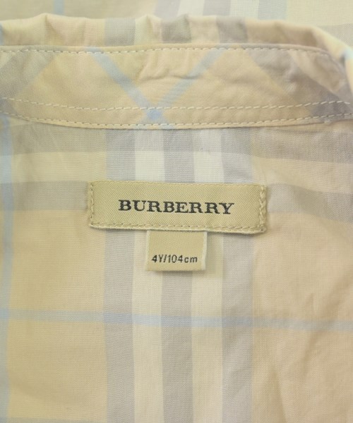 BURBERRY CHILDREN（バーバリーチルドレン）シャツ ベージュ サイズ:100(3T-4T) キッズ/2200729143271