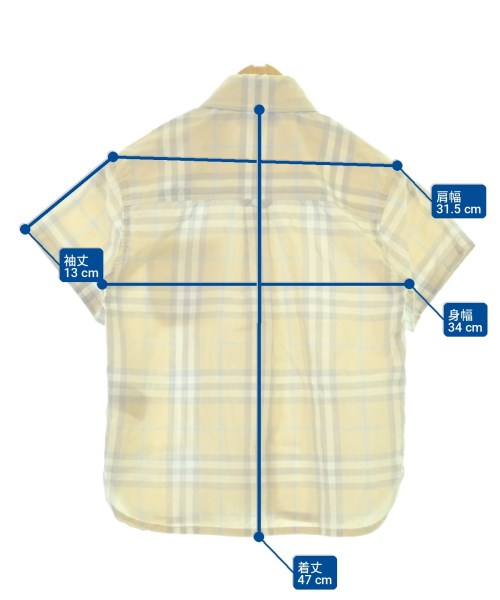 BURBERRY CHILDREN（バーバリーチルドレン）シャツ ベージュ サイズ:100(3T-4T) キッズ/2200729143271