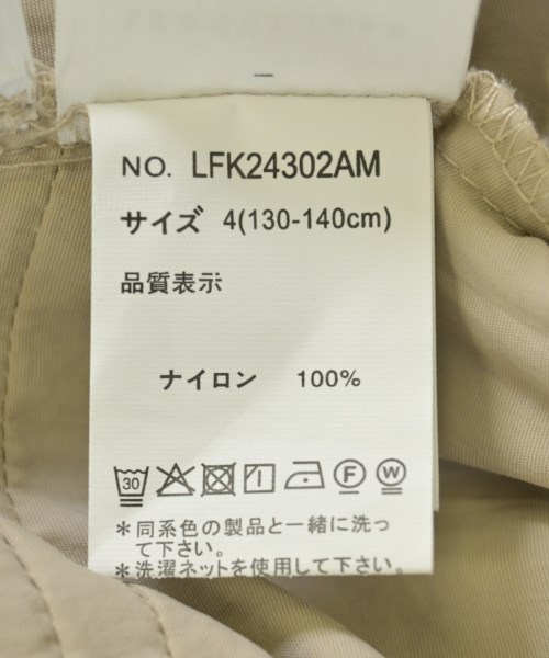 LOWRYS FARM（ローリーズファーム）ワンピース（その他） ベージュ サイズ:130(9T-10T) キッズ/2200695983109