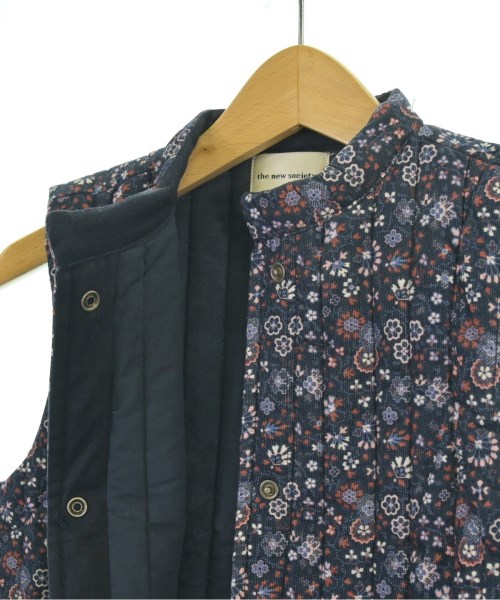 the new society（ザニューソサエティー）シャツ 紺 サイズ:120(7T-8T) キッズ/2200674714335