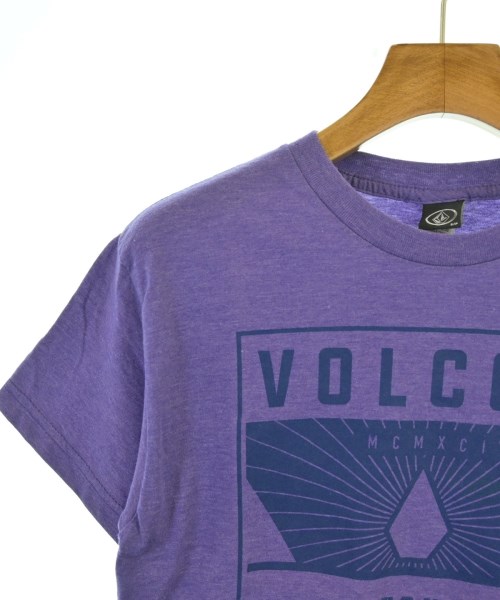 VOLCOM（ボルコム）Tシャツ・カットソー 紫 サイズ:S(100cm位) キッズ/2200662592228