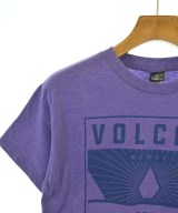 VOLCOM（ボルコム）Tシャツ・カットソー 紫 サイズ:S(100cm位) キッズ/2200662592228