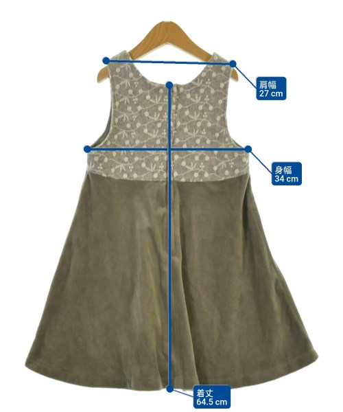 SONOTA（ソノタ）ワンピース（その他） グレー サイズ:120(7T-8T) キッズ/2200638114027