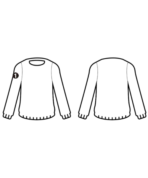 SONOTA（ソノタ）ニット ピンク サイズ:140(11T-12T) キッズ/2200655545460