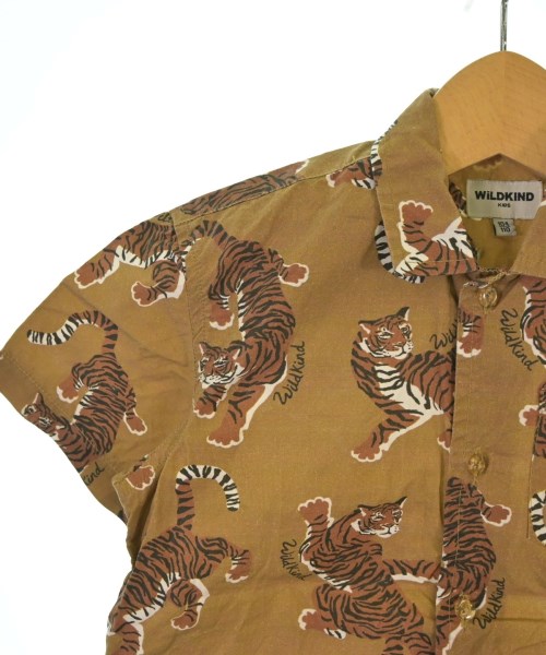 SONOTA（ソノタ）シャツ 茶 サイズ:104(3T-4T) キッズ/2200640876067