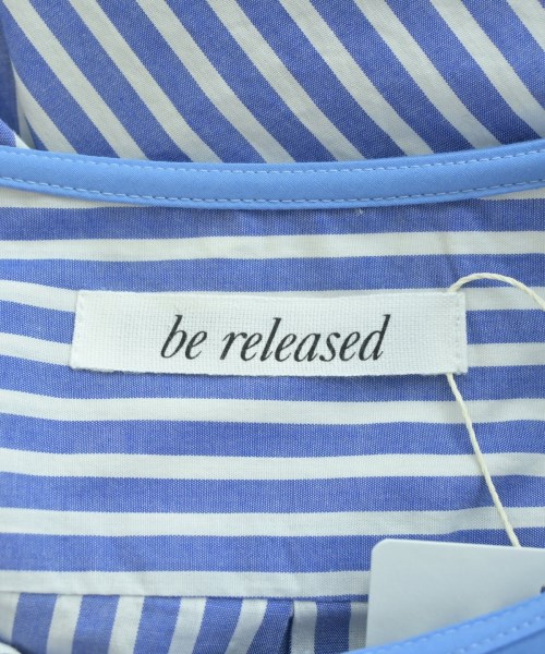 be released（ビーリリースト）ブラウス 青 サイズ:F レディース/2200609262122