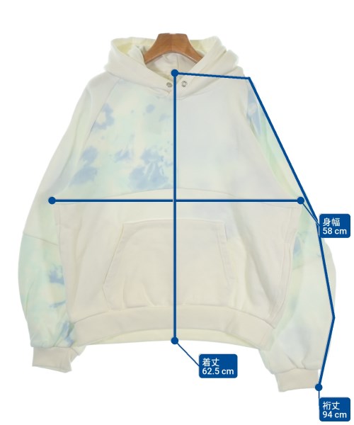 be released（ビーリリースト）パーカー 白 サイズ:-(XL位) レディース/2200648520047