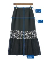 be released（ビーリリースト）ロング・マキシ丈スカート 黒 サイズ:-(M位) レディース/2200648520115