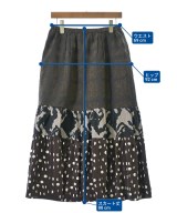 be released（ビーリリースト）ロング・マキシ丈スカート 茶 サイズ:-(M位) レディース/2200648520146