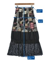 be released（ビーリリースト）ロング・マキシ丈スカート 黒 サイズ:-(M位) レディース/2200648520160