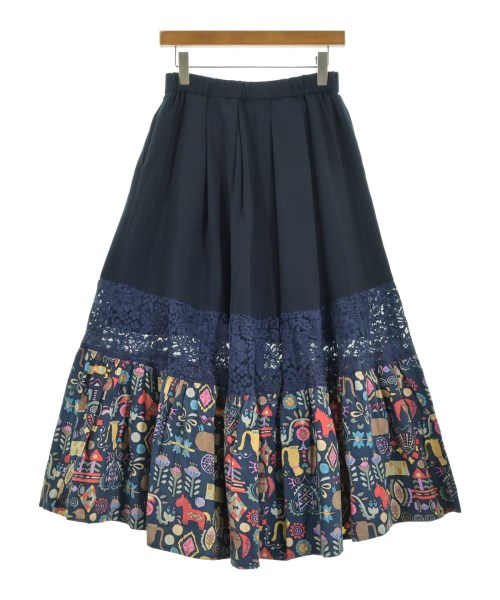 be released（ビーリリースト）ロング・マキシ丈スカート 紺 サイズ:-(M位) レディース/2200648520177