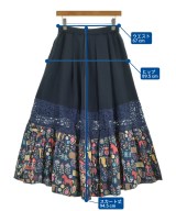 be released（ビーリリースト）ロング・マキシ丈スカート 紺 サイズ:-(M位) レディース/2200648520177