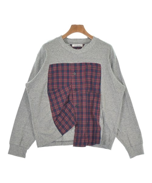 be released(ビーリリースト)Tシャツ・カットソー グレー サイズ:F/2200648520184