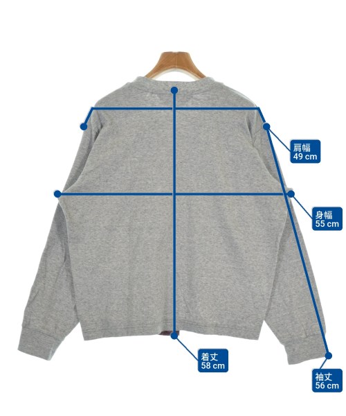 be released（ビーリリースト）Tシャツ・カットソー グレー サイズ:F レディース/2200648520184