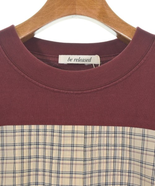 be released（ビーリリースト）Tシャツ・カットソー 赤 サイズ:F レディース/2200648520207