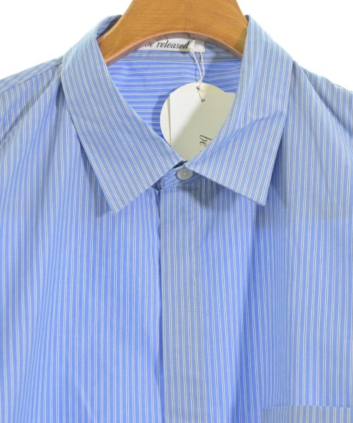 be released（ビーリリースト）カジュアルシャツ 青 サイズ:F レディース/2200648520269