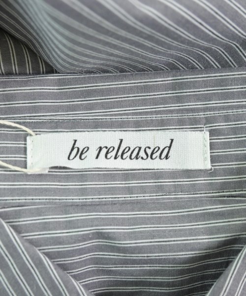 be released（ビーリリースト）カジュアルシャツ グレー サイズ:F レディース/2200648520276