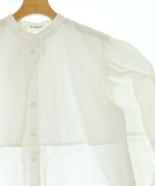 be released（ビーリリースト）カジュアルシャツ 白 サイズ:F レディース/2200648520306