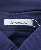 be released（ビーリリースト）カジュアルシャツ 紺 サイズ:-(M位) レディース/2200648520320