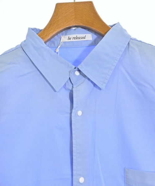 be released（ビーリリースト）カジュアルシャツ 青 サイズ:-(M位) レディース/2200648520337