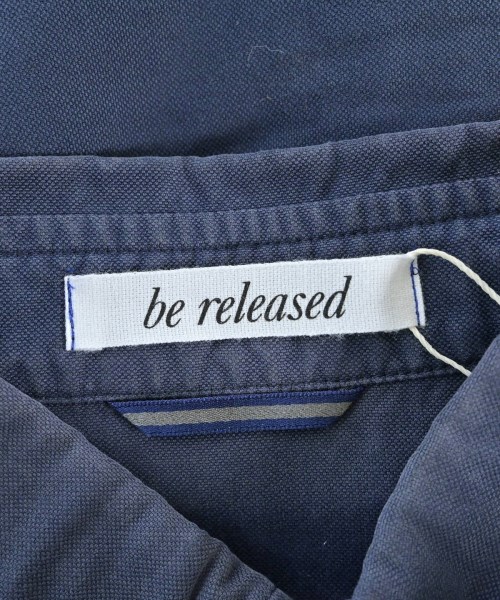 be released（ビーリリースト）カジュアルシャツ 紺 サイズ:-(M位) レディース/2200648520344