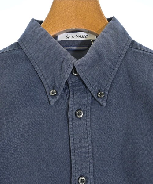 be released（ビーリリースト）カジュアルシャツ 紺 サイズ:-(M位) レディース/2200648520344